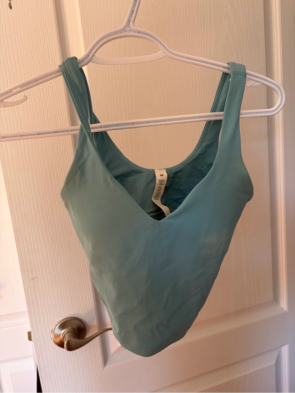 Align Tank Top in Seafoam Green